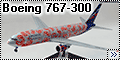 Звезда 1/144 Boeing 767-300 Аэрофлот - Жар-птица по Пекински