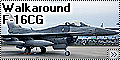 Walkaround Lockheed F-16CG block 40 Night Falcon, авиасалон 