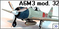 Tamiya 1/72 A6M3 mod. 32