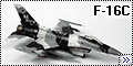 Academy 1/72 F-16C Blizzard Bad Guy