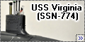 Hobby Boss 1/350 USS Virginia (SSN-774)