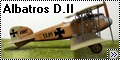 Roden 1/72 Albatros D.II Oeffag - Фанера для начинающих моде