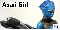 Фигура Asari Girl с M8 Avenger (Mass Effect) - конверсия2