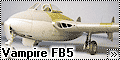 Classic Airframes 1/48 D.H.100 Vampire FB5