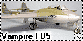Classic Airframes 1/48 D.H.100 Vampire FB5