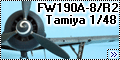 Tamiya 1/48 Focke Wulf FW190A-8/R2