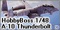 Обзор HobbyBoss 1/48 N/AW A-10 Thunderbolt II