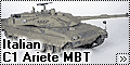 Trumpeter 1/35 Italian C1 Ariete MBT (#00332)