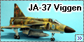 Heller 1/72 JA-37 Viggen - Утка по имени Гром