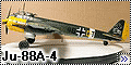 Revell 1/72 Junkers Ju-88A-4 - вид сбоку