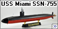 Riich Models 1/350 USS Miami (SSN-755)