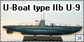  ICM 1/144 U-Boat type IIb U-91