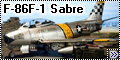 Fujimi 1/72 North American F-86F-1 Sabre