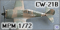 MPM 1/72 Curtiss-Write CW-21B - голландский Демон