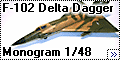 Monogram 1/48 F-102 Delta Dagger 