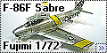 Fujimi 1/72 F-86F Sabre Beauteous Butch II