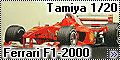 Tamiya 1/20 Ferrari F1-2000
