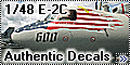 Обзор деколи Authentic Decals 1/48 Grumman E-2C Hawkeye