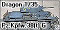 Dragon 1/35 Pz.Kpfw.38(t) G - Сборка с интерьером
