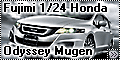 Обзор Fujimi 1/24 Honda Odyssey Mugen