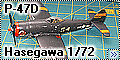 Hasegawa 1/72 P-47D Thunderbolt Italy 1944