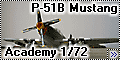 Academy 1/72 P-51B Mustang