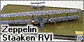 Roden 1/72 Zeppelin Staaken RVI - укрощение строптивого