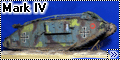 Takom 1/35 Tank Mark IV Female - Кровожадная самка