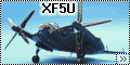 Hasegawa 1/72 XF5U Flying Pancake