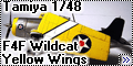 Tamiya 1/48 F4F Wildcat Yellow Wings-1