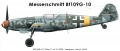  Fine Molds 1/72 sserschmitt Bf109G-10